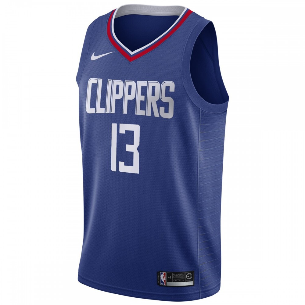 Paul George LA Clippers 2019/20 Swingman Jersey Blue - Icon Edition-Pro Kit Vault | Brand New 26/27 Sports Jerseys